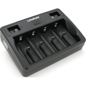 Зарядное устройство для аккумуляторов Liitokala 4 Slots, Ni-MH/Ni-CdAA,AAA,C, Li-ion/IMR32650,21700,18650 (Lii-D4)