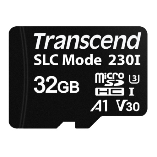 Карта памяти Transcend 32GB microSDHC class 10 UHS-I U3, V30 A1 Industrial (TS32GUSD230I)