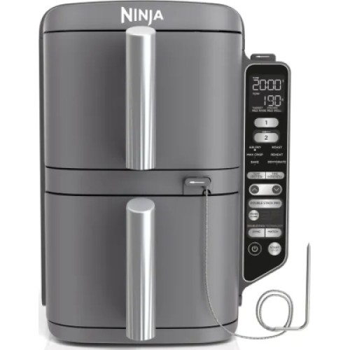 Мультипечь Ninja Double Stack XL 2-Level Hot Air Fryer 9,5 л with Smart Cook System (SL451EU)