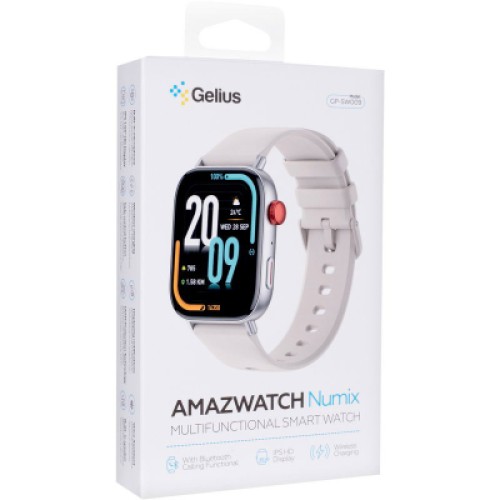 Смарт-часы Gelius Pro GP-SW009 (Amazwatch Numix) Silver (2099900996962)