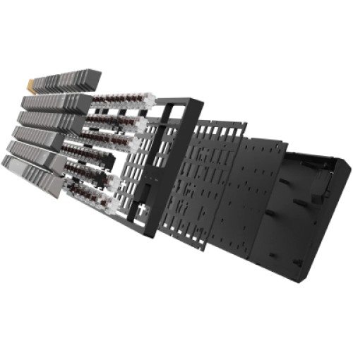 Клавиатура Keychron C1 Pro 87Key K pro Brown RGB QMK/VIA USB UA Black (C1PL3_KEYCHRON)