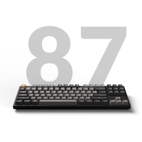 Клавиатура Keychron C1 Pro 87Key K pro Brown RGB QMK/VIA USB UA Black (C1PL3_KEYCHRON)