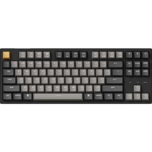 Клавиатура Keychron C1 Pro 87Key K pro Red RGB QMK/VIA Hot-swap USB UA Black (C1PM1_KEYCHRON)