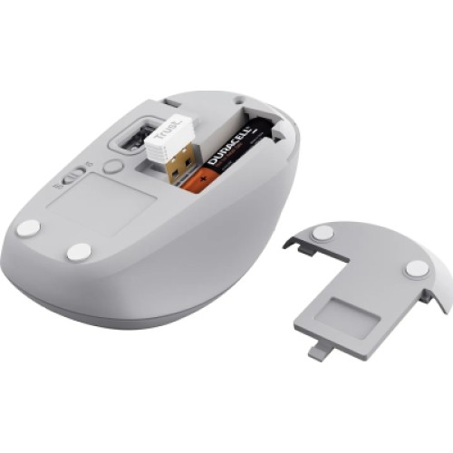 Мышка Trust Yvi+ Multi-Device Wireless/Bluetooth White (25454)