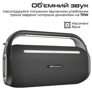 Акустична система HiFuture Musicbox 100 Black (musicbox100.black)