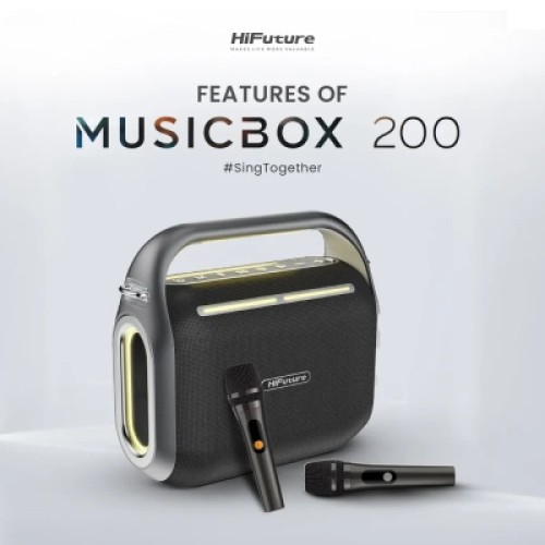 Акустическая система HiFuture Musicbox 200 Black (musicbox200.black)