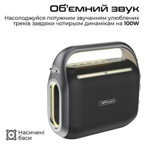 Акустическая система HiFuture Musicbox 200 Black (musicbox200.black)