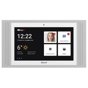 Відеодомофон Bas-IP AT-10 white