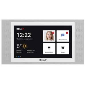 Відеодомофон Bas-IP AT-07 white