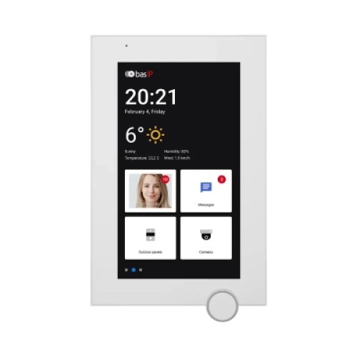 Видеодомофон Bas-IP AZ-07LF Android WiFi white