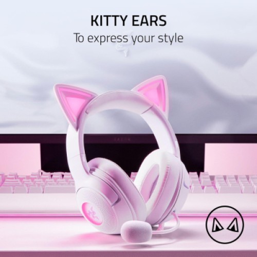 Наушники Razer Kraken Kitty V2 White (RZ04-04730600-R3M1)
