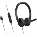 Наушники Lenovo USB-A Wired Stereo Headset Gen 2 Black (4XD1P83425)