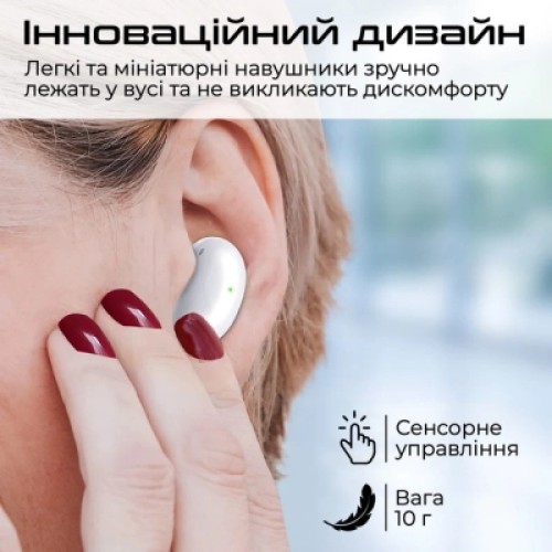 Наушники Promate Teeny White (teeny.white)
