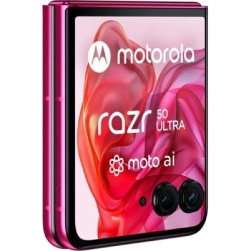 Мобильный телефон Motorola Razr 50 Ultra 12/512GB Hot Pink (PB1T0103RS)