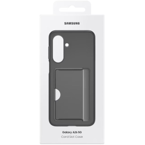 Чехол для мобильного телефона Samsung Galaxy A26 (A266), Card Slot Case black (EF-OA266TBEGWW)