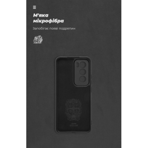 Чехол для мобильного телефона Armorstandart ICON OPPO Reno12 Pro Camera cover Black (ARM85080)