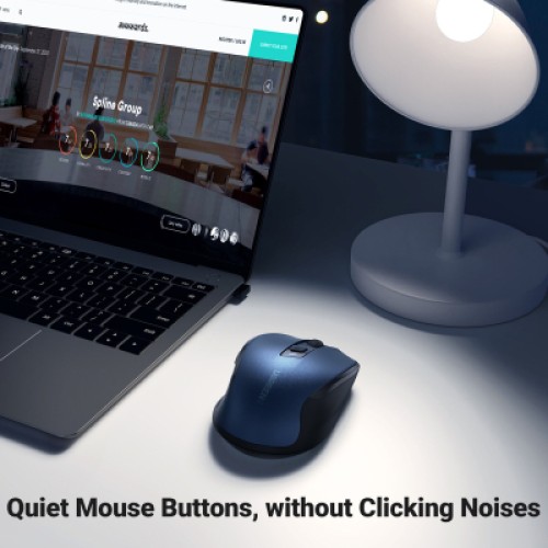 Мышка Ugreen MU006 Ergonomic Wireless Blue (15064)