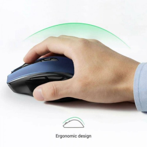 Мышка Ugreen MU006 Ergonomic Wireless Blue (15064)