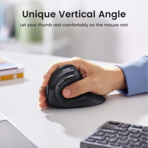 Мышка Ugreen MU008 Vertical Wireless Black (25444)