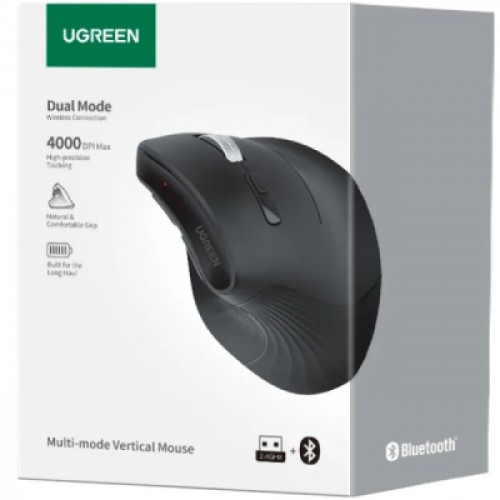 Мышка Ugreen MU008 Vertical Wireless Black (25444)
