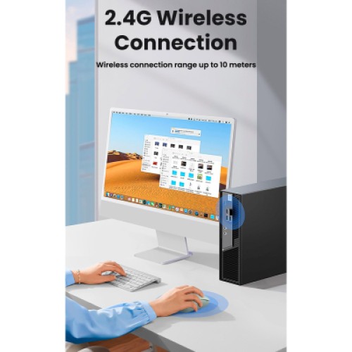 Мышка Ugreen MU105 Wireless Green (90672)