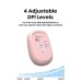 Мышка Ugreen MU105 Wireless Pink (90686)