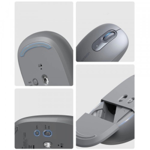 Мышка Ugreen MU105 Wireless Gray (90669)