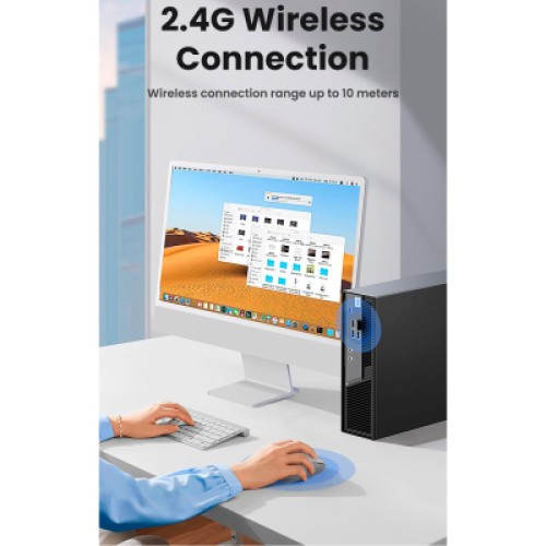 Мышка Ugreen MU105 Wireless Gray (90669)