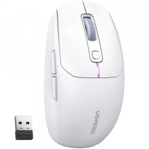 Мишка Ugreen MU103 Wireless/Bluetooth White (15629)