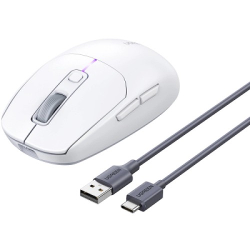 Мышка Ugreen MU103 Wireless/Bluetooth White (15629)
