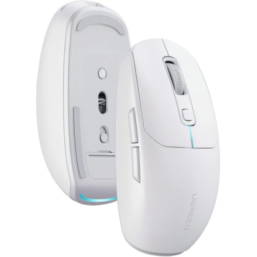 Мышка Ugreen MU103 Wireless/Bluetooth White (15629)
