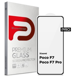 Стекло защитное Armorstandart Pro Xiaomi Poco F7 / F7 Pro Black (ARM80412)