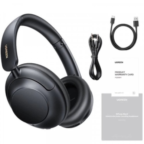 Наушники Ugreen HP202 HiTune Max5 Hybrid ANC Black (25255)