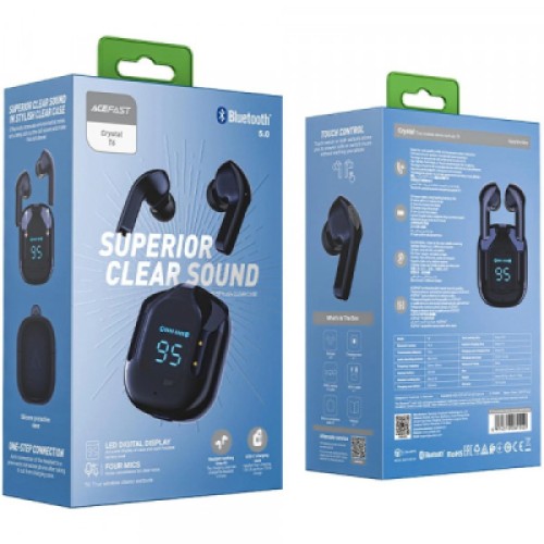 Наушники Acefast T6 Sapphire Blue (6974316281542)