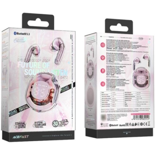 Наушники Acefast T8 Lotus Pink (6974316282242)