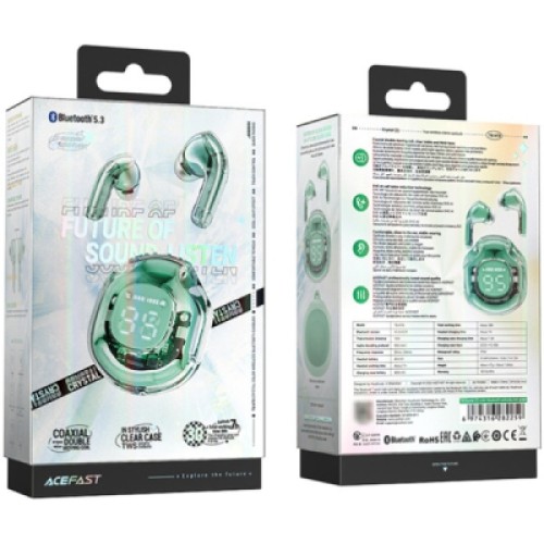 Наушники Acefast T8 Mint Green (6974316282259)