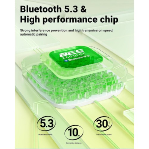 Наушники Acefast T9 Avocado Green (6974316282556)