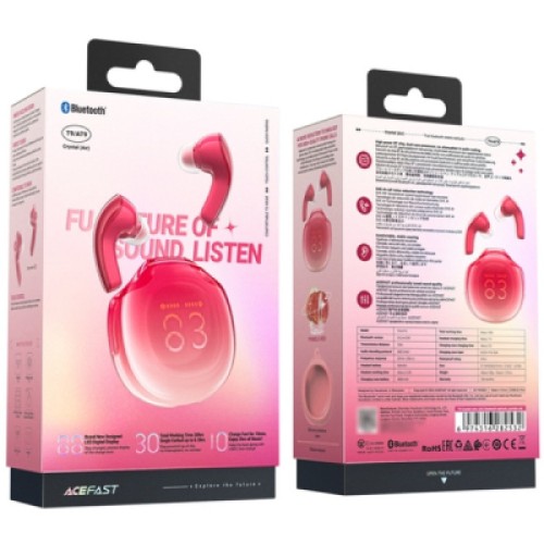 Наушники Acefast T9 Pomelo Red (6974316282532)