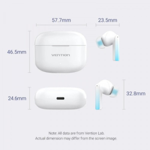 Наушники Vention Elf Earbuds E04 White (NBIW0)