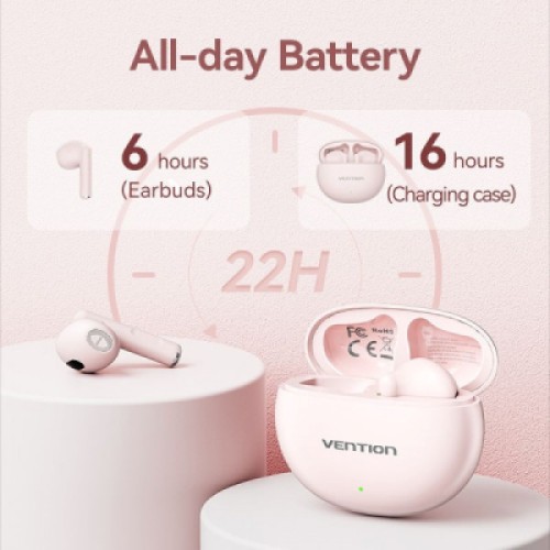Наушники Vention Elf Earbuds E06 Pink (NBKP0)