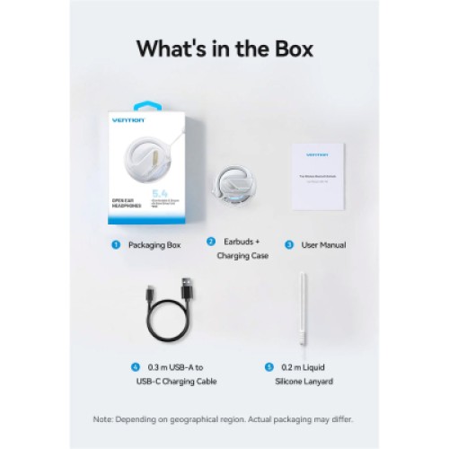 Наушники Vention OpenBeat O12 White (NBUW0)