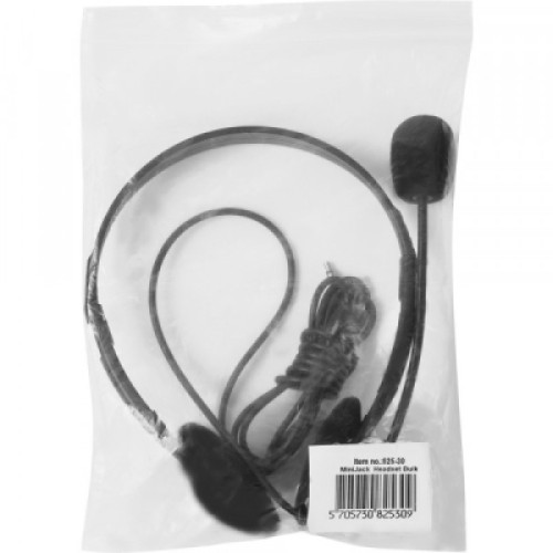 Наушники Sandberg Headset Bulk 3,5мм+converter 2х3,5мм Black (825-30)