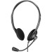 Наушники Sandberg Headset Bulk 3,5мм+converter 2х3,5мм Black (825-30)