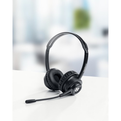 Наушники Sandberg Wireless Headset ANC+ENC Bluetooth Black (126-44)