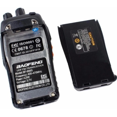 Портативная рация Baofeng BF-888S Ten Pack комплект 10 шт (2200000758941)