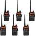 Портативная рация Baofeng UV-5R Black Six Pack комплект 6 шт (2200000758965)