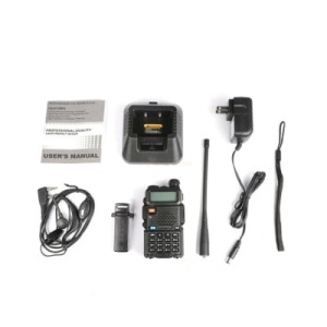 Портативная рация Baofeng UV-5R Black Ten Pack комплект 10 шт (2200000758972)