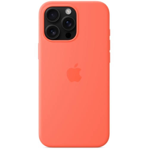 Чехол для мобильного телефона Apple iPhone 16 Pro Max Silicone Case with MagSafe - Tangerine,Model A3316 (MDGX4ZM/A)