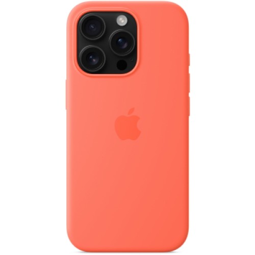 Чехол для мобильного телефона Apple iPhone 16 Pro Silicone Case with MagSafe - Tangerine,Model A3315 (MDFY4ZM/A)
