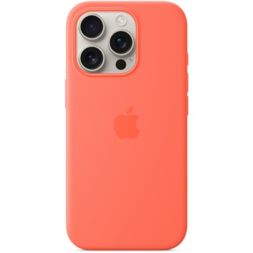 Чехол для мобильного телефона Apple iPhone 16 Pro Silicone Case with MagSafe - Tangerine,Model A3315 (MDFY4ZM/A)